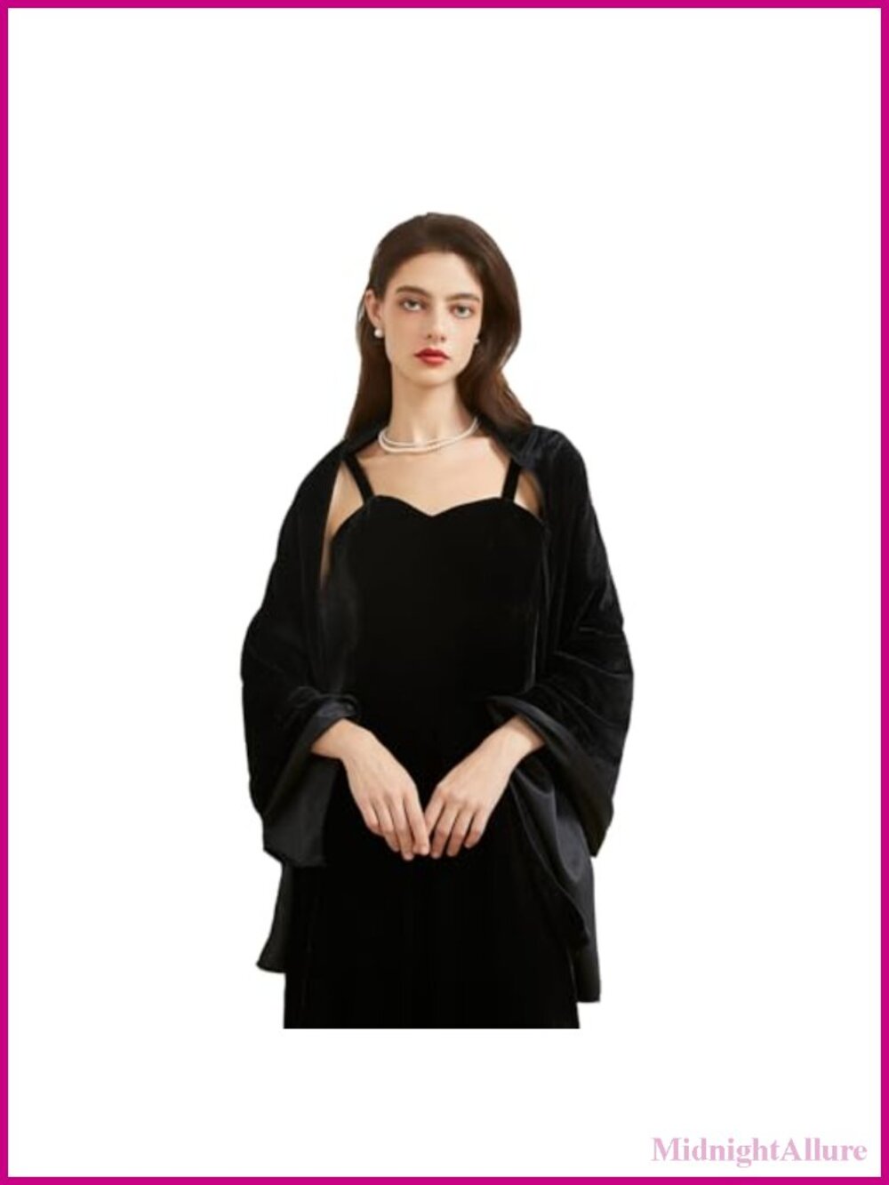 Velvet Shawl Wrap Wedding Bridal Scarf Evening Dress Pashmina